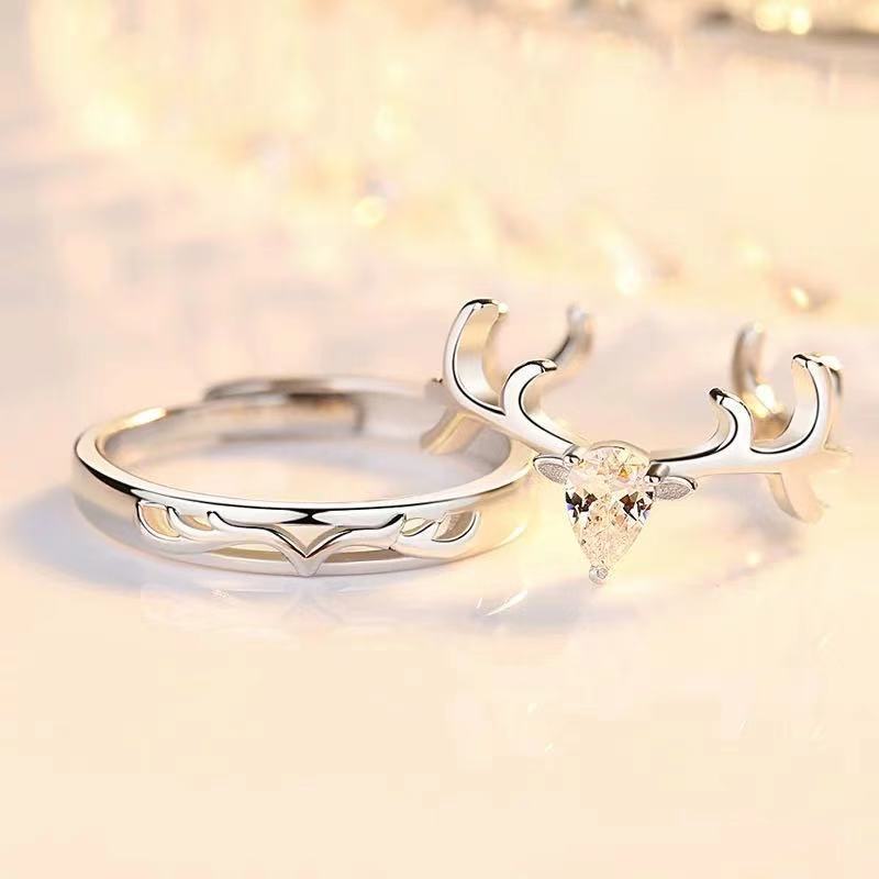 Antler Whisper Rings