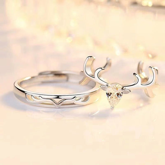 Antler Whisper Rings