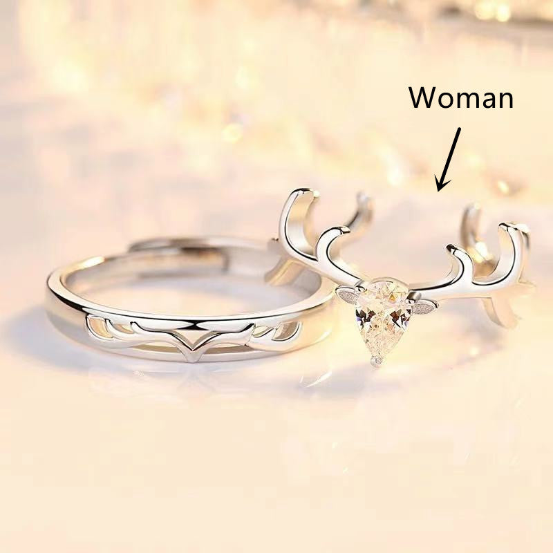 Antler Whisper Rings