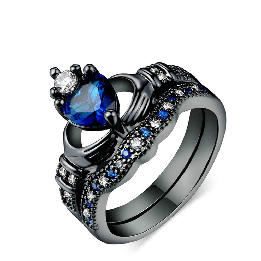 Crown Sapphire Ring