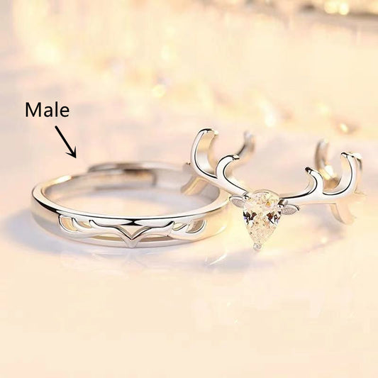 Antler Whisper Rings