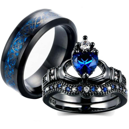 Crown Sapphire Ring