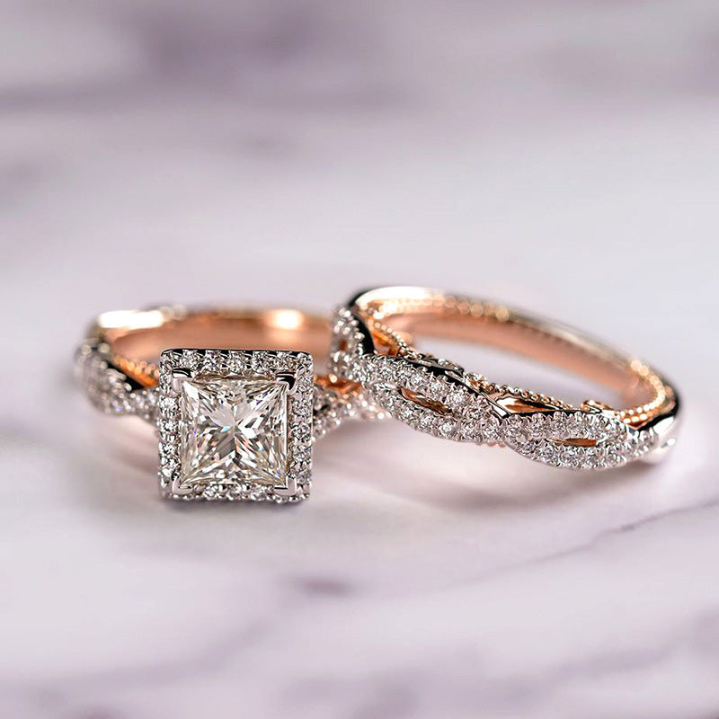 Golden Triad Rings