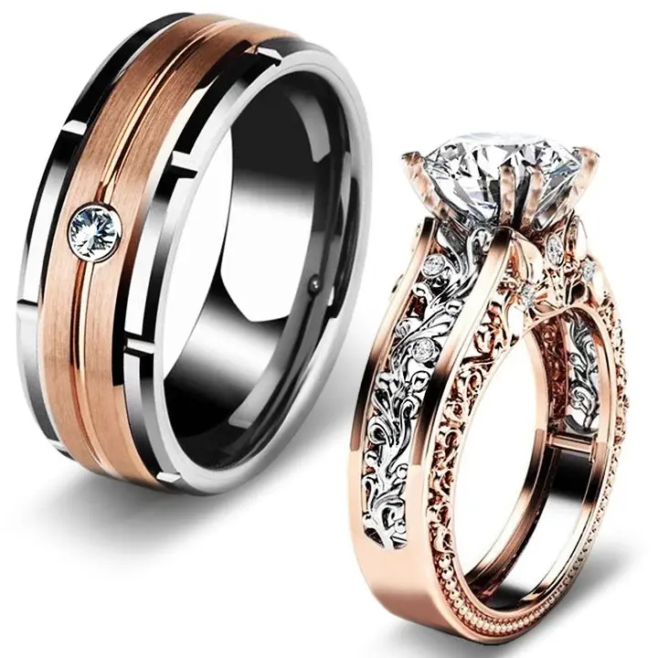 Rose Dawn Rings