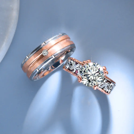 Rose Dawn Rings