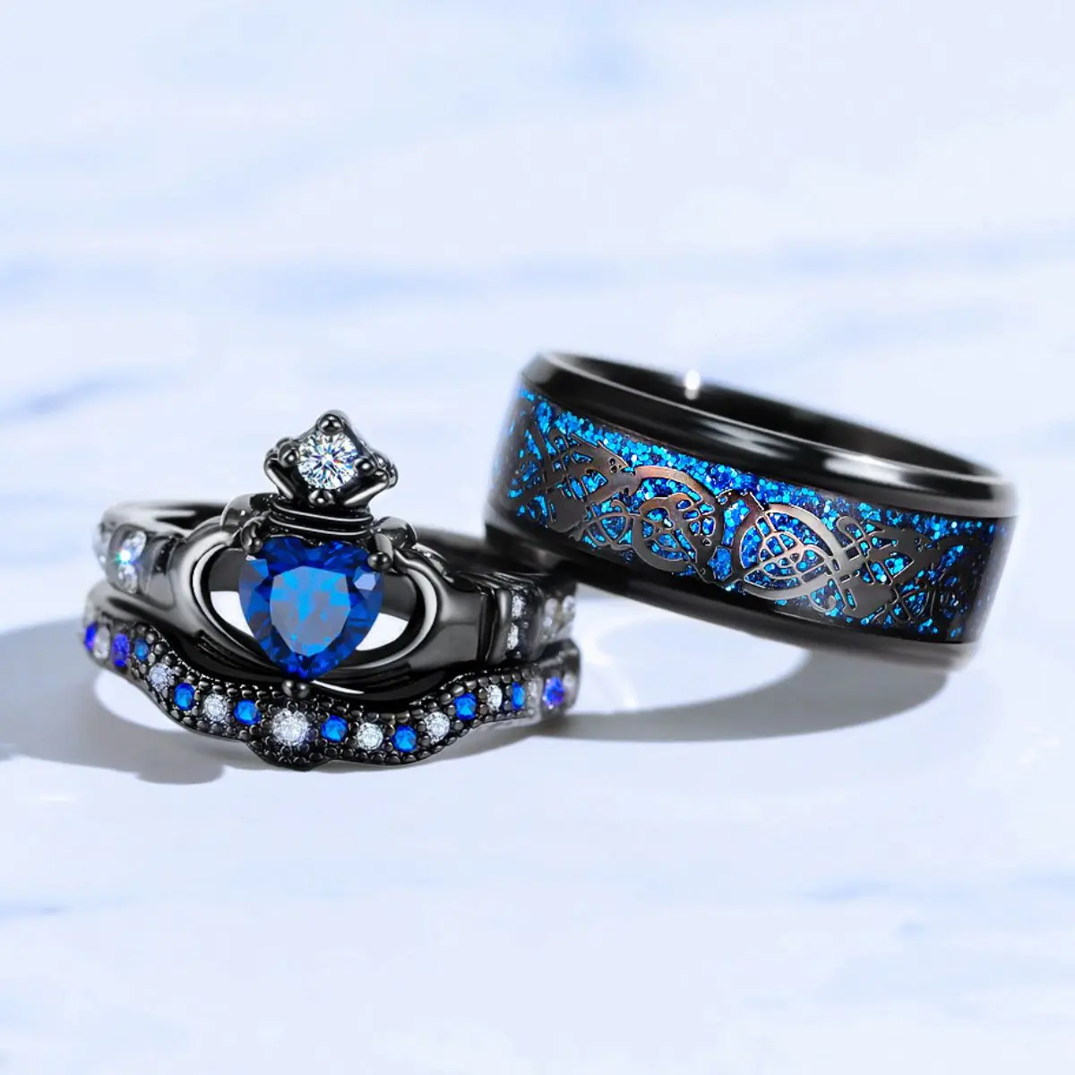 Crown Sapphire Ring