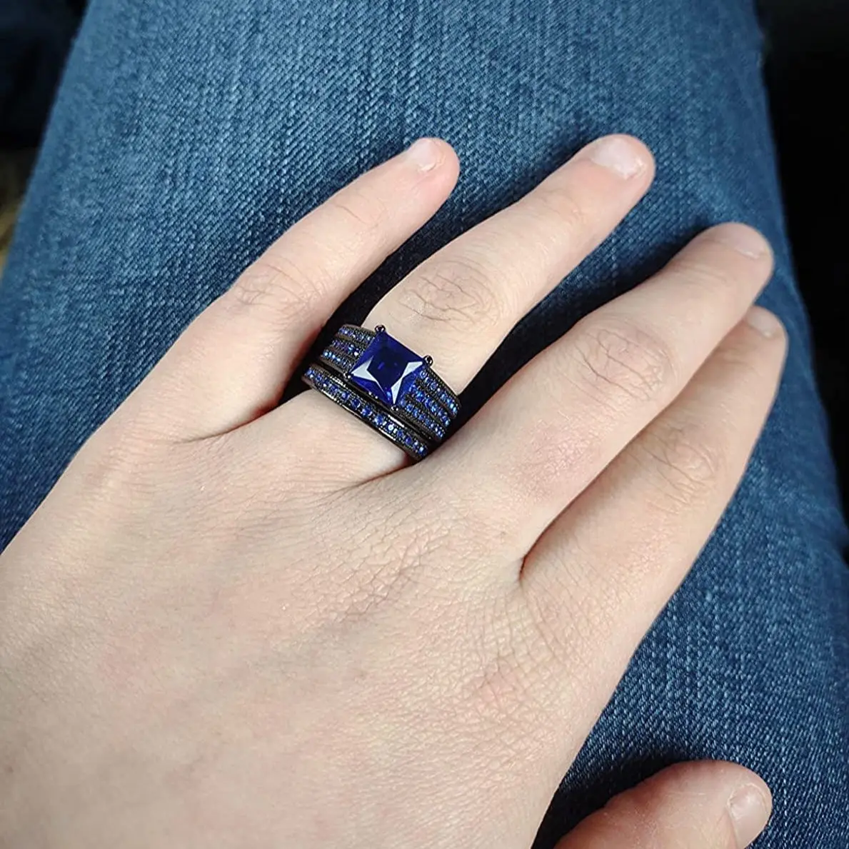 Midnight Sapphire Ring